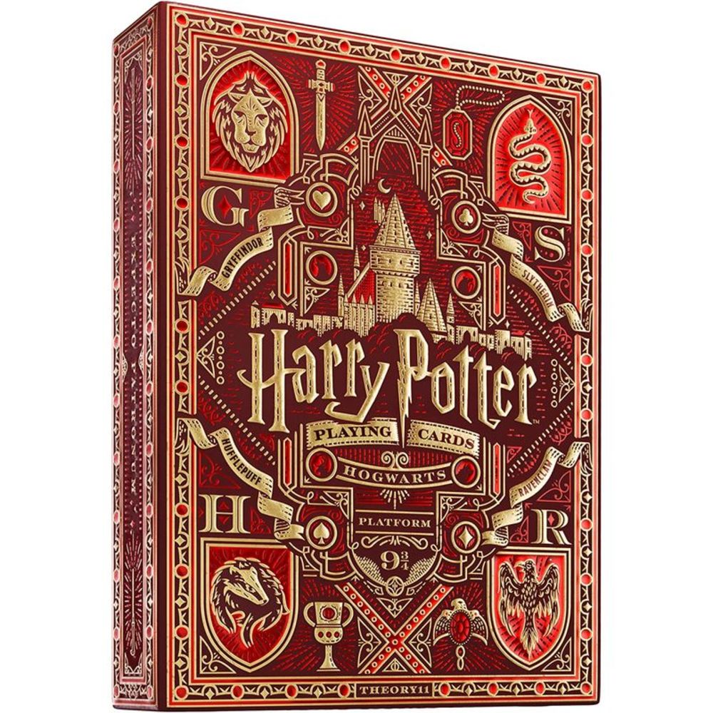 Harry Potter Playing Cards, Gryffindor (Red)